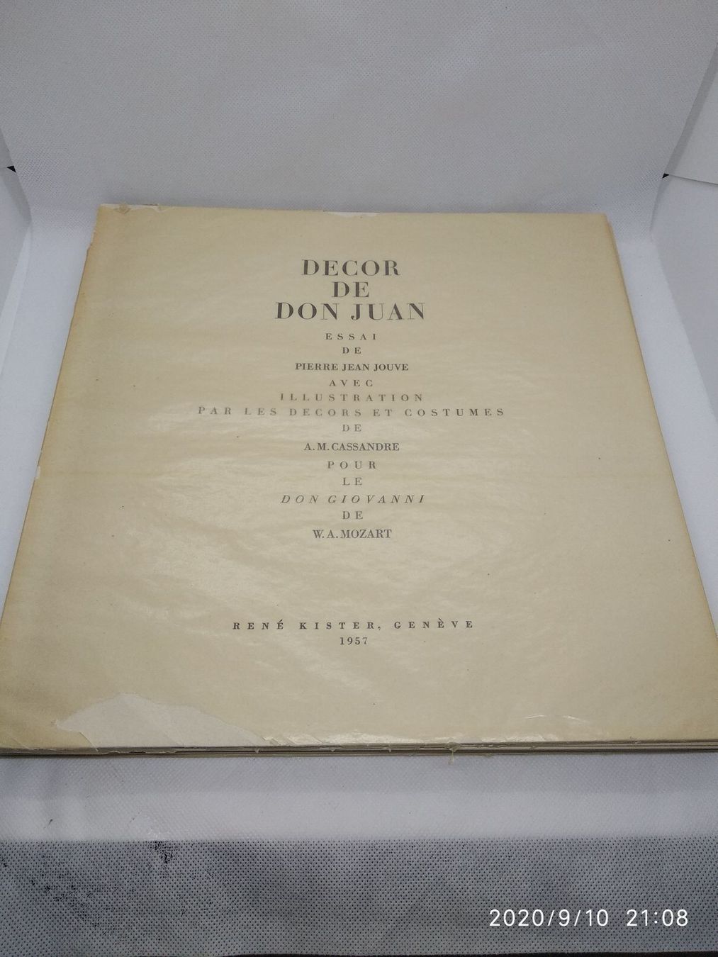 Libri: MOZART - PIERRE JOUVE – Usato da Goldach venduto da Gaip 3