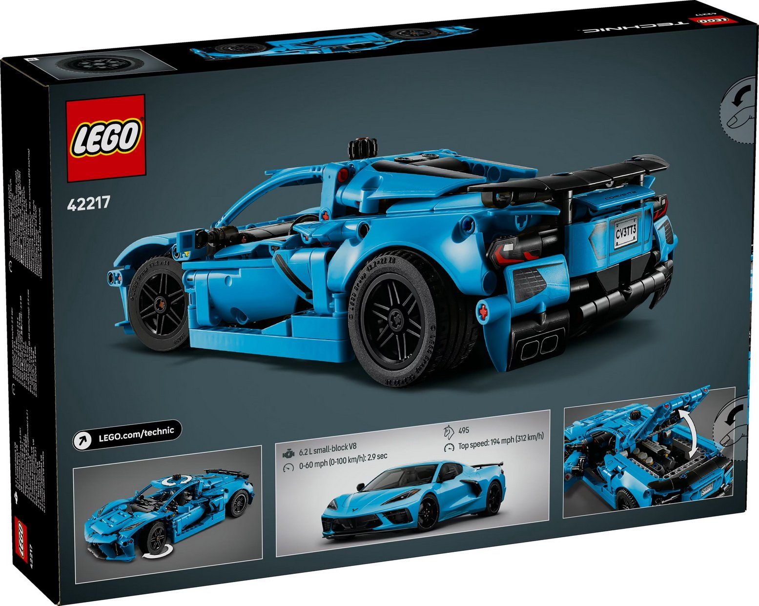 Lego Baukästen: Chevrolet Corvette Stingray von Lego Technic – Neu und originalverpackt aus Rothenburg von aron2006 2