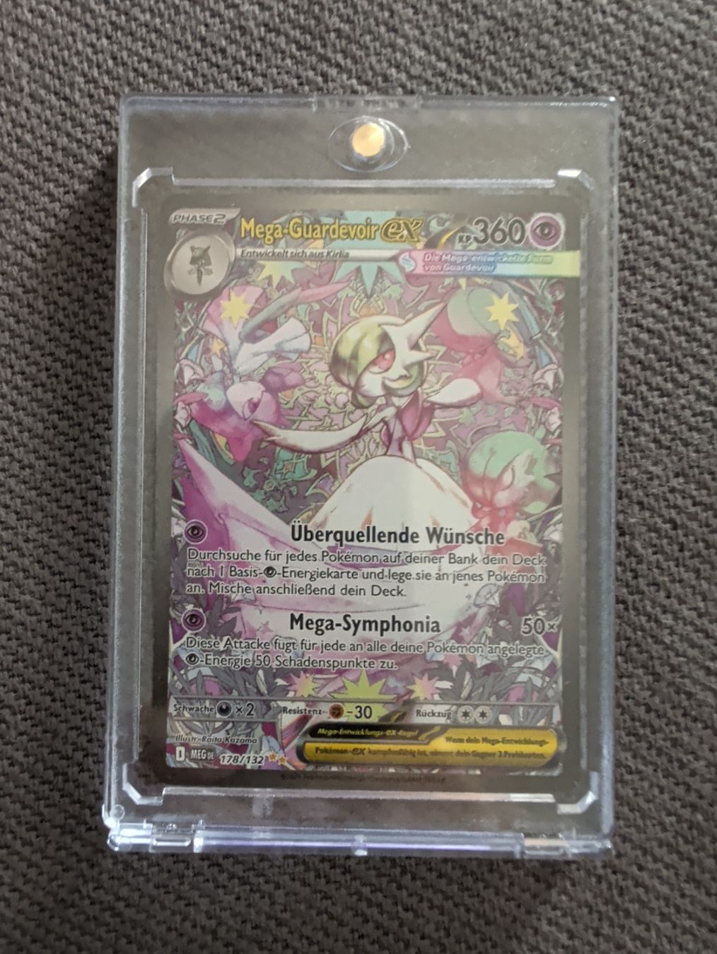 Pokémon Carte collezionabili: Mega-Guardevoir ex 178/132 – Nuovo (secondo la descrizione) da Oberwil BL venduto da saru-koshiro