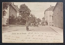 AK Rue du Temple LE LOCLE belebt 1902 ab 1 Fr.