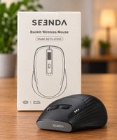 Kabellose Maus Seenda SEYC-JY203 mit Beleuchtung schwarz