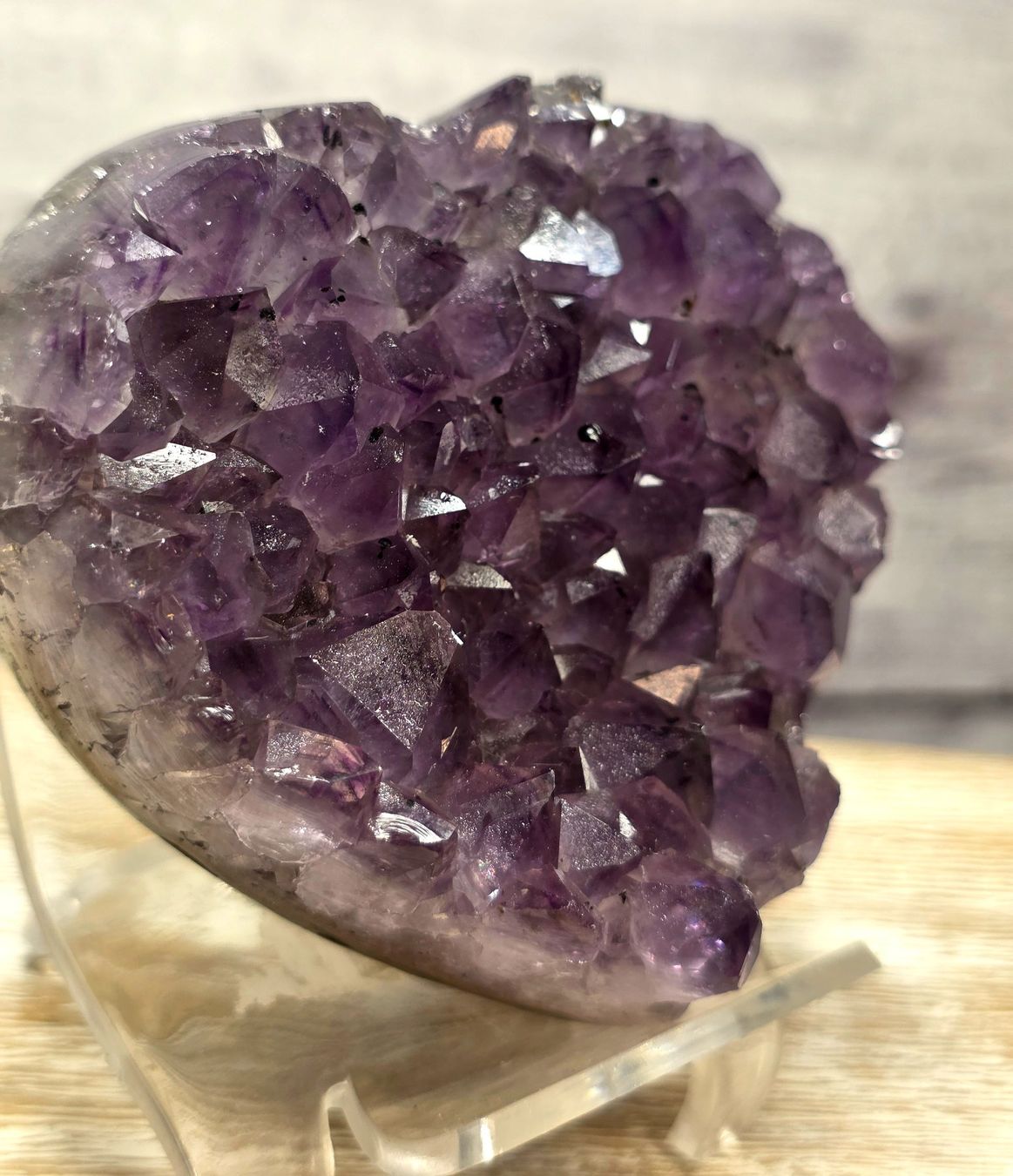 Minerali & Pietre curative: Amethyst Herz E 336g – Nuovo e nell'imballaggio originale da Matzingen venduto da Shay_Crystalz 1