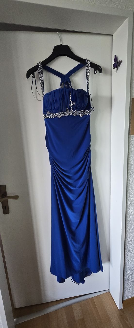 Kleider: Abendkleid Königsblau Gr. 36/38  – Gebraucht aus Wollerau von Didi.ada 3