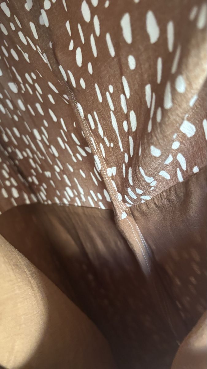 Kleider: Braunes Kleid mit Punkten – Gebraucht aus Roggwil BE von R.. 3