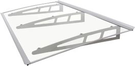 Aluminium Vordach 190x100cm