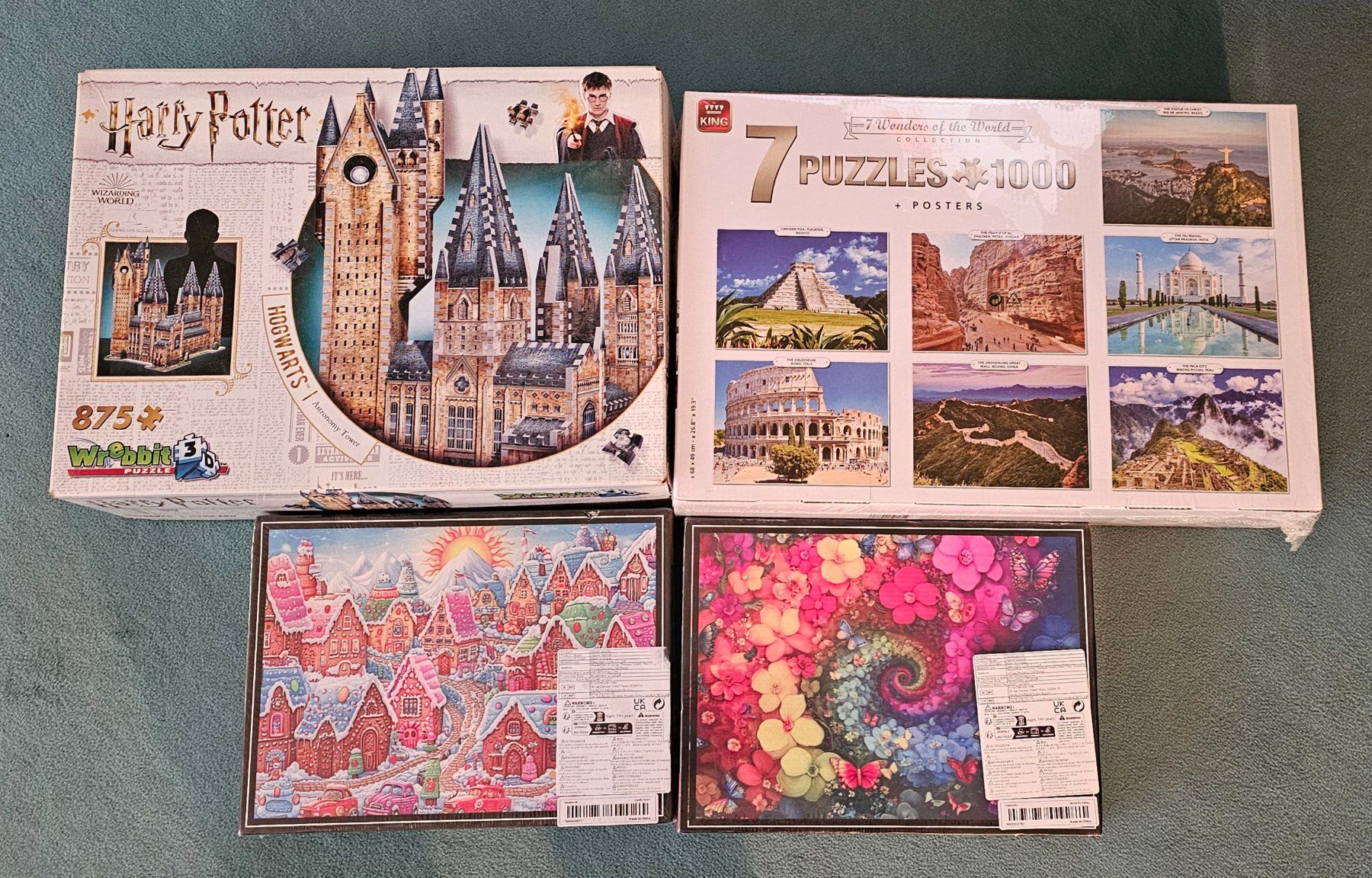 Puzzle: 31 tolle Puzzles (1000er) – Usato da Winterthur venduto da Aengscheku 5
