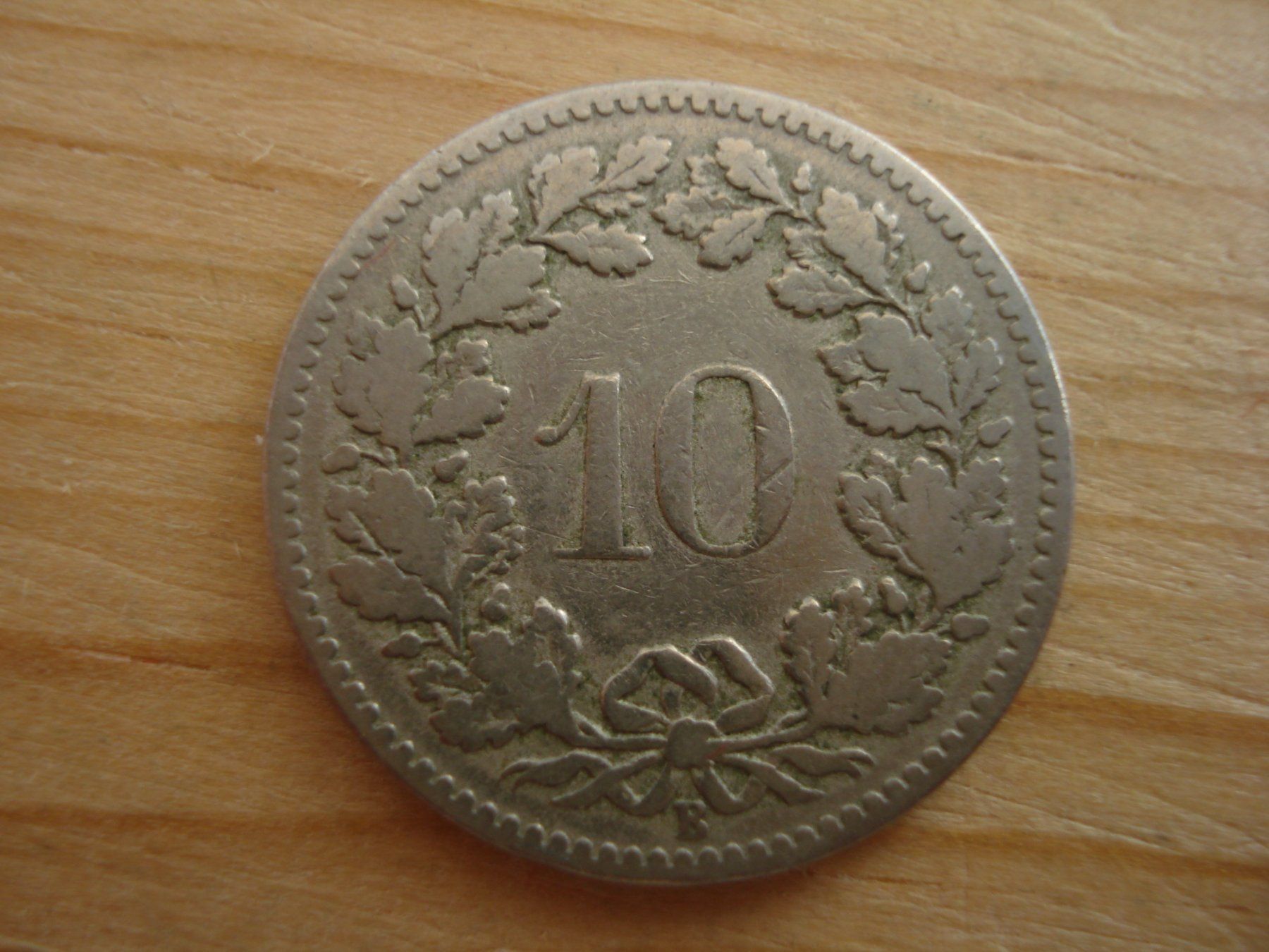Tutti le monete: (S1) 10 Rappen 1898 – Usato da Erlach venduto da Net-Coins 1