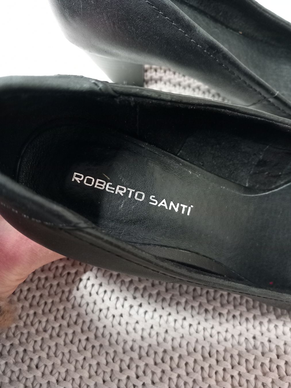 Roberto Santi Scarpe da donna: Roberto Santi schwarze Pumps Gr.37 – Usato da Gwatt (Thun) venduto da umwelt-brocki 3