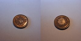 Schweiz 1 Rappen 1925 fast ungebraucht - seltener Jahrgang!