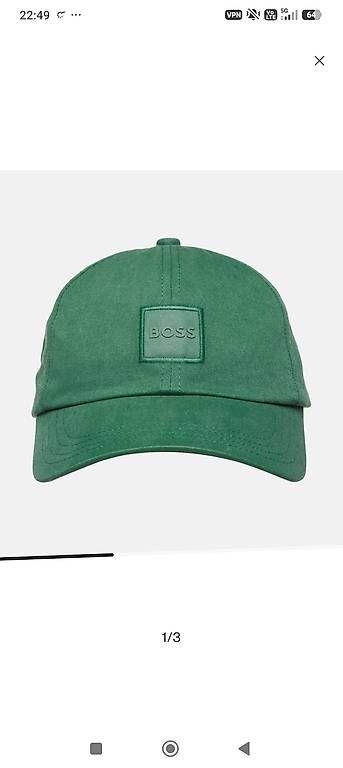 Altro in  Abbigliamento & Accessori: Baseball Cap BOSS gruen mit Logo Patch verstellbar – Nuovo e nell'imballaggio originale da Bern venduto da JOBA88 1