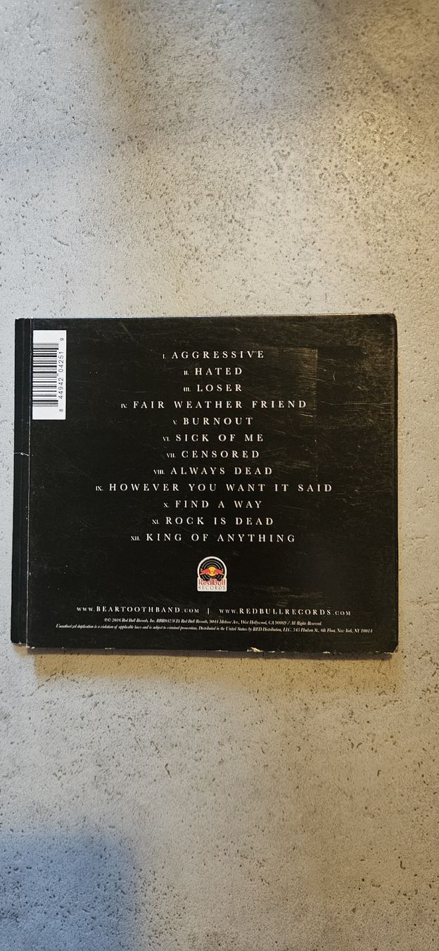 CD: Beartooth Aggresive – Usato da Aeschlen venduto da Faebu480 1