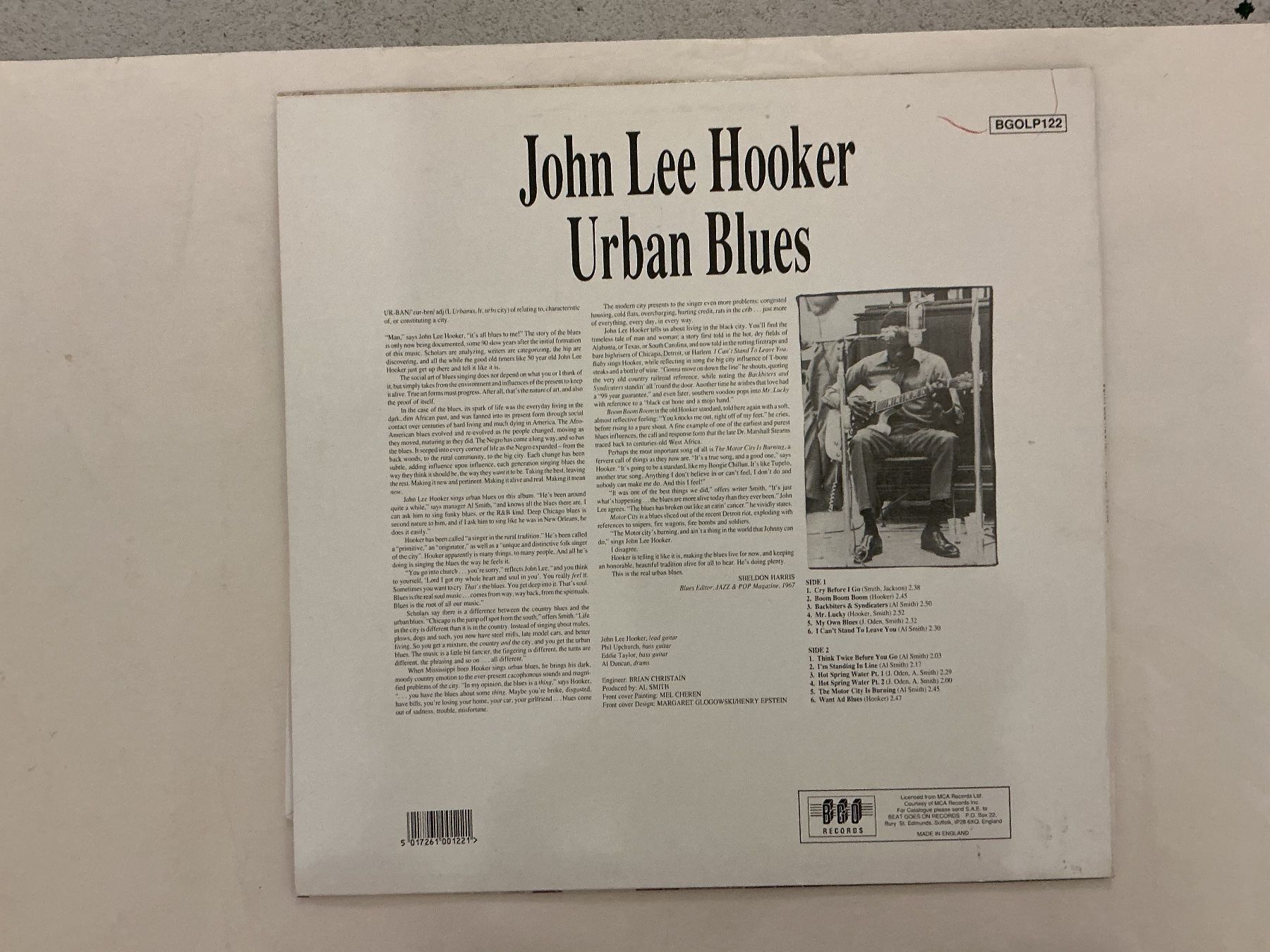 Vinyles: John Lee Hooker LP - Urban Blues – D'occasion à Winterthur par Tumko_7_Vinyl 1