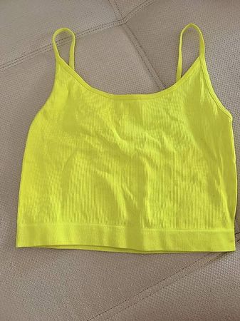  Neon Crop Top / Seamless Top 