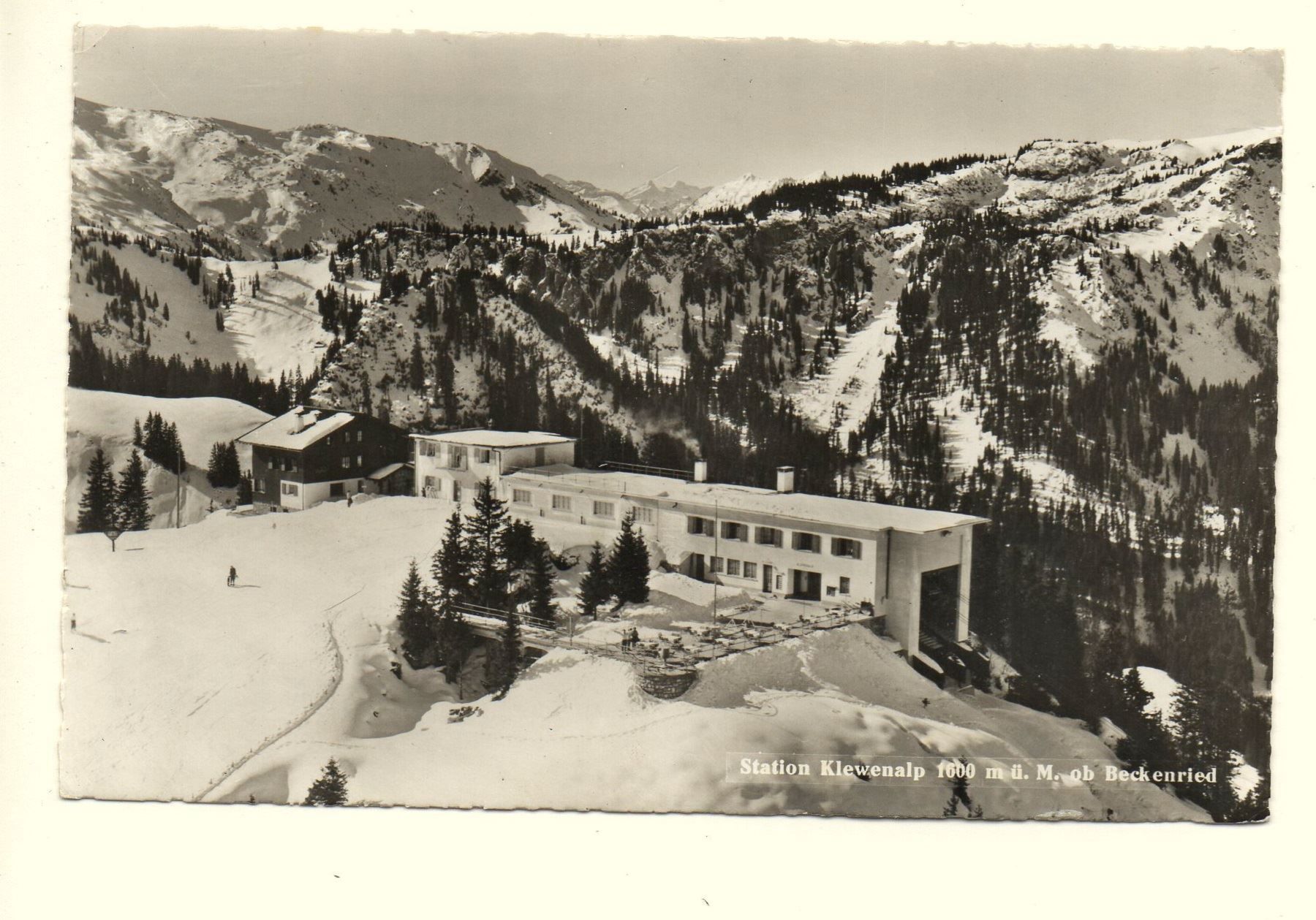 Ansichtskarten: BECKENRIED Station Klewenalp – Gebraucht aus Jona von philajona