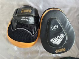 PUNCH IT. Boxpratzen, Leder, wie neu