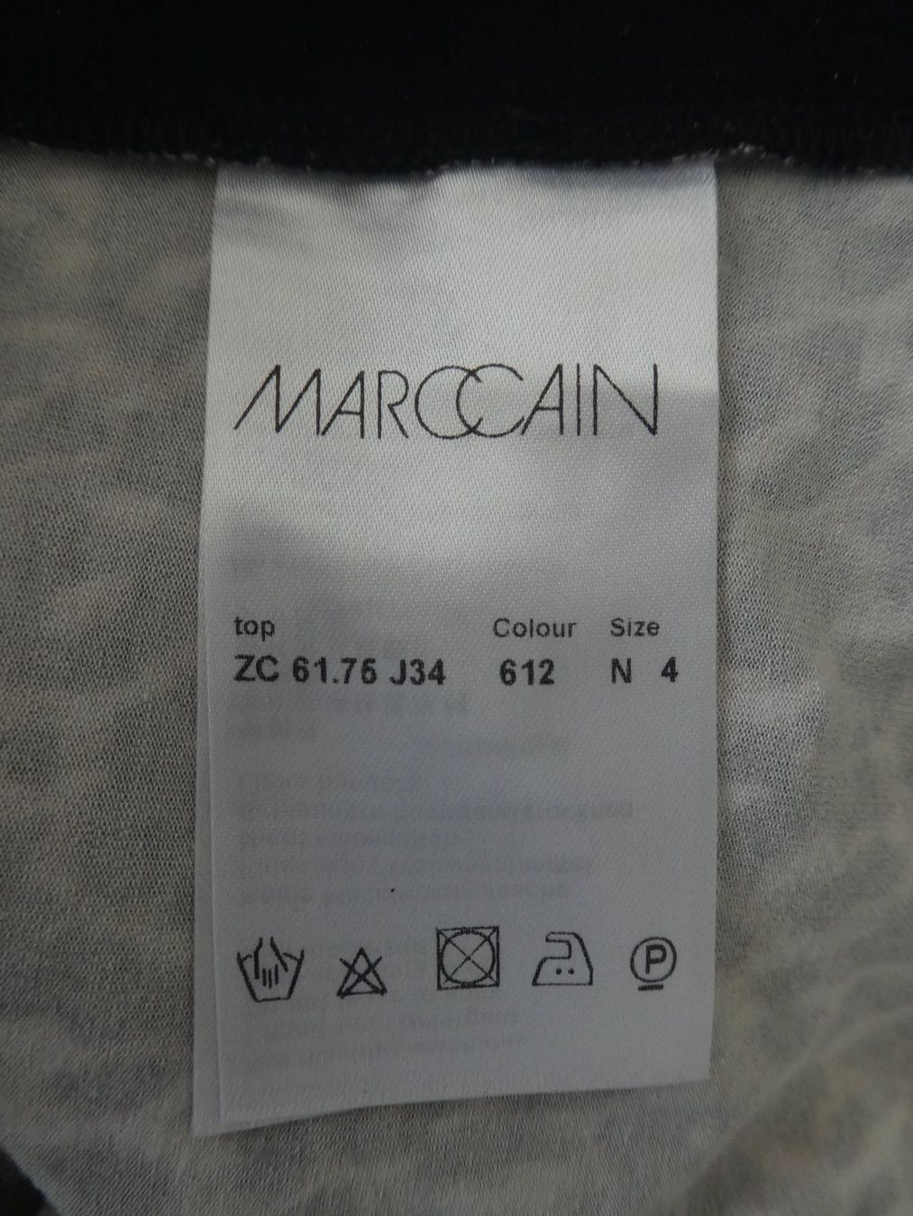 Marc Cain T-shirt: MARCCAIN Shirt Top Front Seide, N4/40 – Usato da Berneck venduto da chouchou1415 6