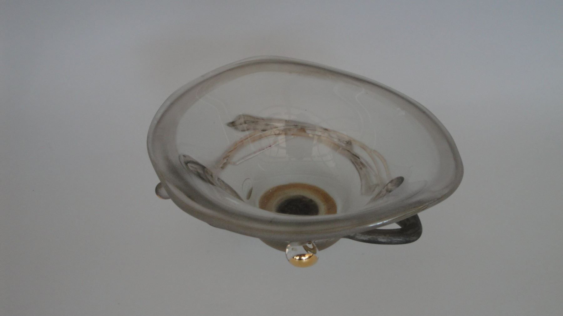Bicchieri: Schale Glas, handgefertigt – Nuovo (secondo la descrizione) da Jona venduto da tischline 1