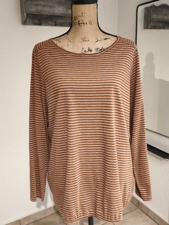 Damen Pullover CECIL gestreift braun Grösse XL
