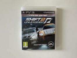 Shift 2 Unleashed, Sony Playstation 3, PS3