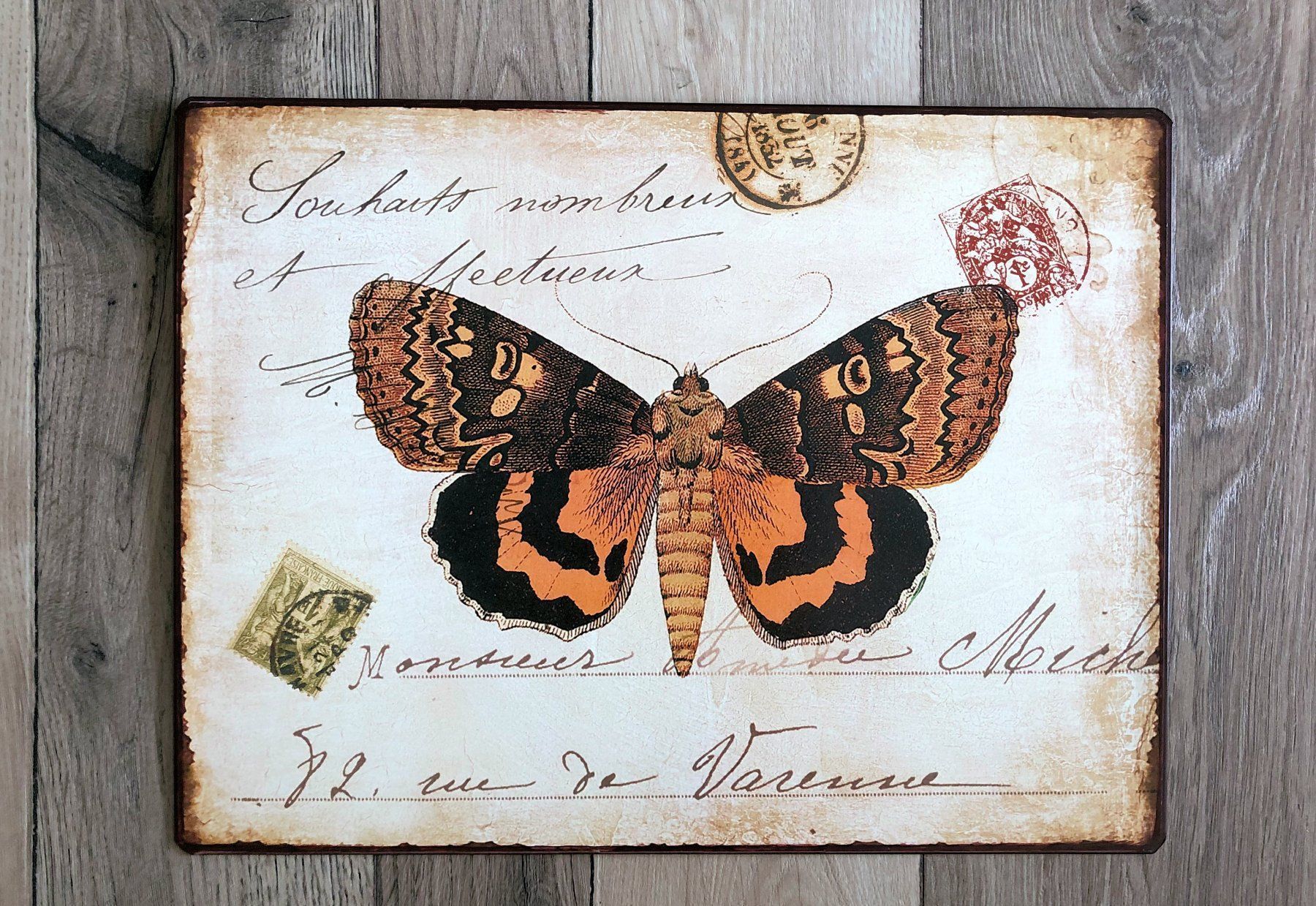 Insegne: Schild "Butterfly" – Nuovo (secondo la descrizione) da Rüti ZH venduto da Jasna89