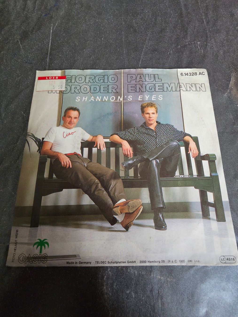 Dischi in vinile: Vinyl, 7" LP, Giorgio Moroder, Paul Engemann, Shannon's Eyes – Usato da Biberist venduto da Foolio0 1
