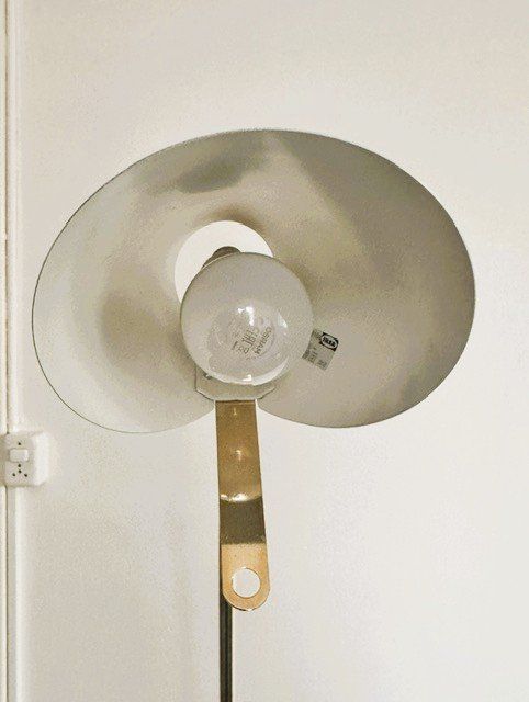 Ikea Lampade: Vintage IKEA Messing Stehlampe 1980s – Usato da Zürich venduto da ruro51 2