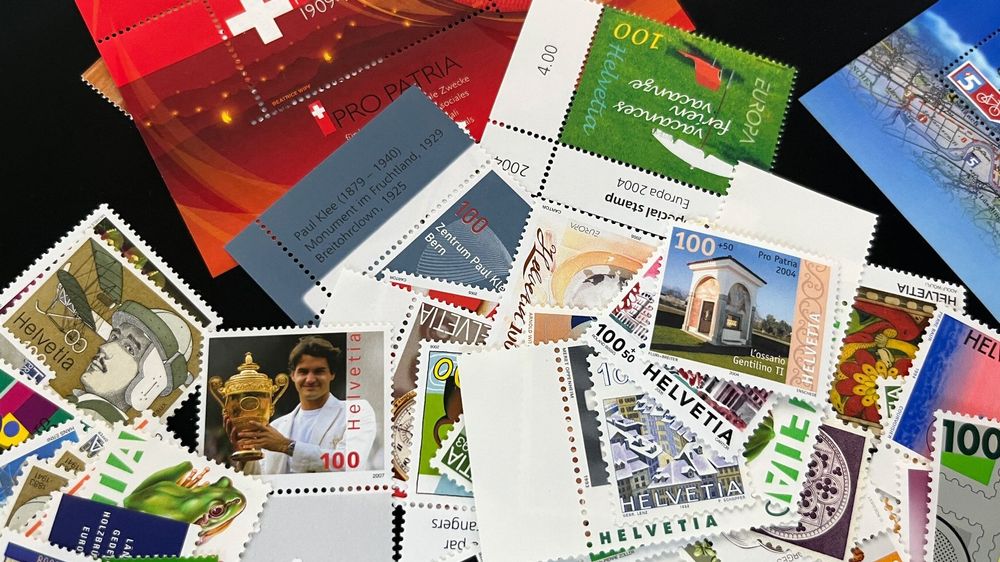 Frankaturware nur 1.- Marken (B-Post) postfrisch FW 100 Fr. (Neu und