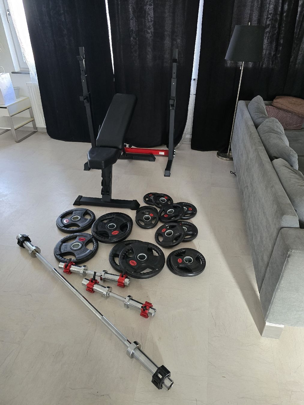 Manubri & Pesi: Komplett Homegym  – Usato da Derendingen venduto da S.Skorbi 1