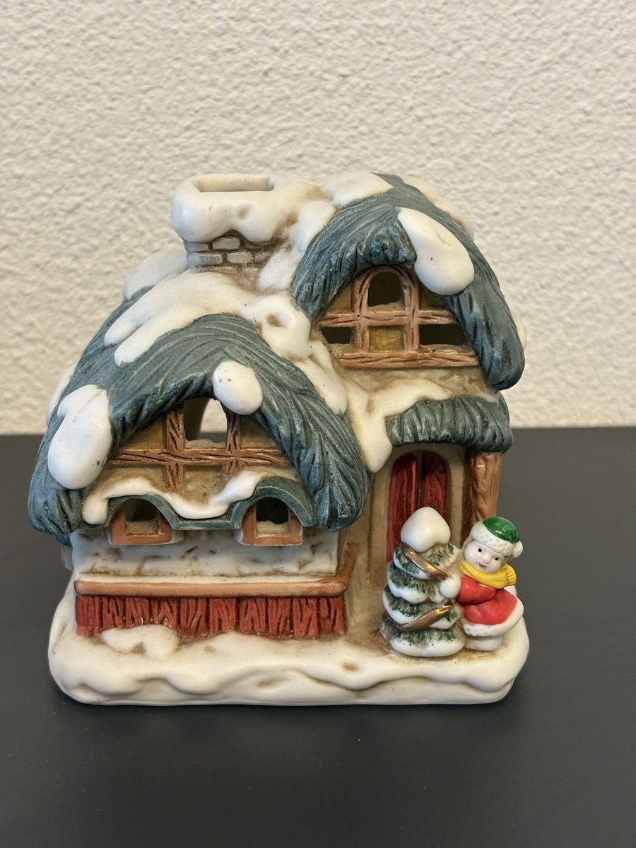 Tutte le decorazioni: Keramik-Häuschen für Teelicht – Usato da Ettiswil venduto da joe_69vb