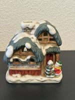 Keramik-Häuschen für Teelicht