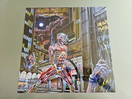 Iron Maiden Somewhere In Time LP Vinyl 2024 Remaster Neu