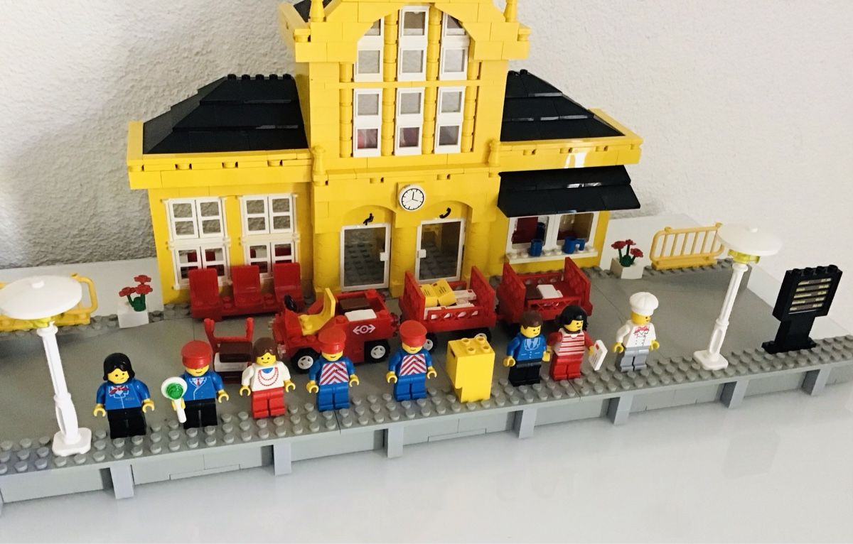 Lego Kit di costruzioni: Lego 4554 Bahnhof – Usato da Rodersdorf venduto da alfa03 1