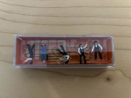 Figurines Preiser 10376 Charpentiers H0 1:87 Neuf