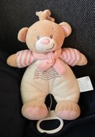 Plüschtier Spieluhr für Babys Farbe Baig weiss Rosa 