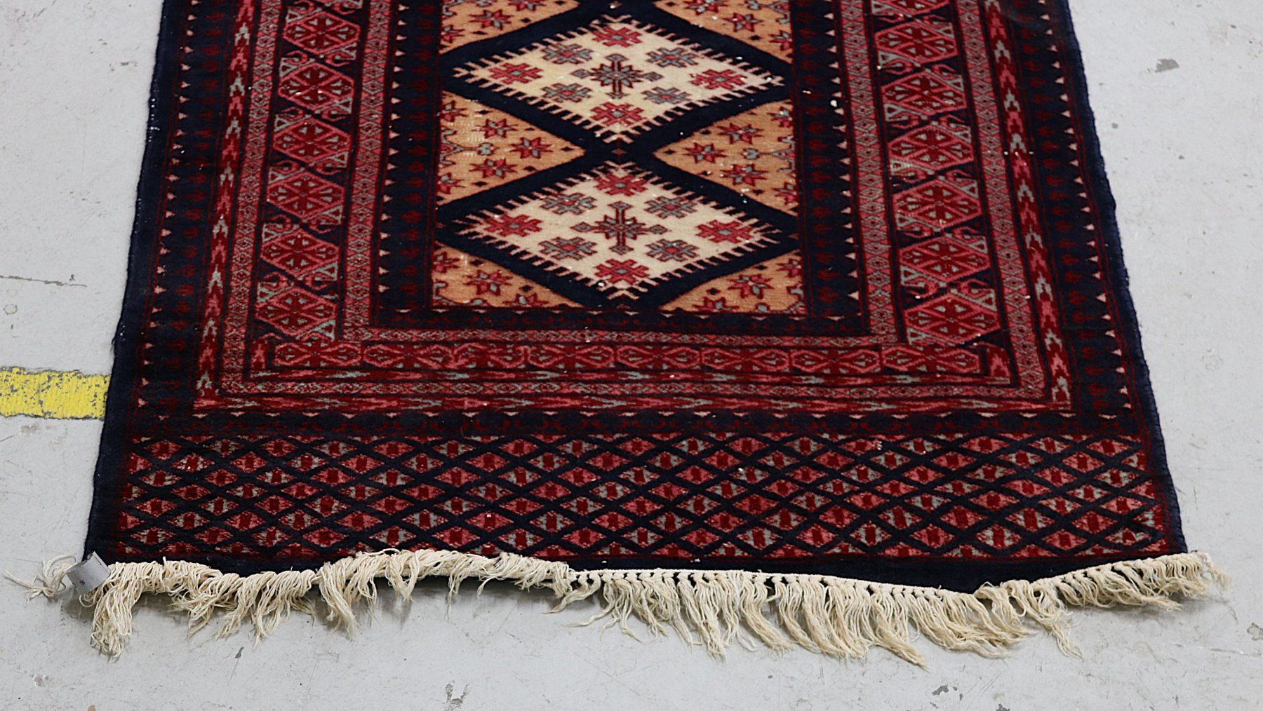 Tappeti: Läufer rot beige mit Rautenmuster – Usato da Volketswil venduto da brockipfannenstil 1