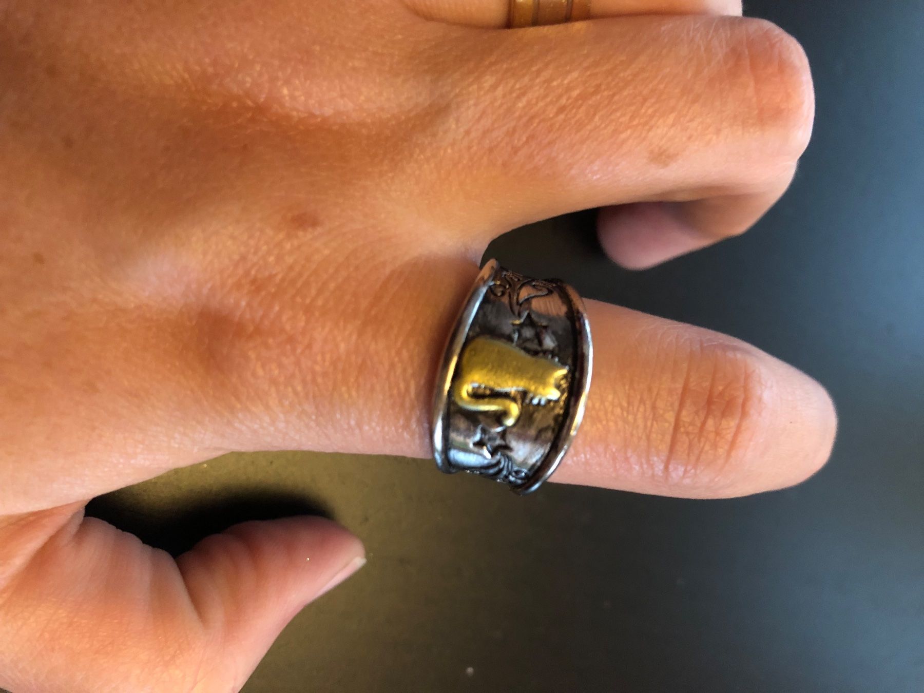 Anelli: Ring mit Katze (One Size), Nr. 56 – Nuovo (secondo la descrizione) da Gams venduto da Mariawicca 6