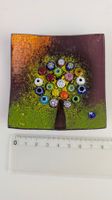 Millefiori Glasschale „Lebensbaum“ – Fusingglas