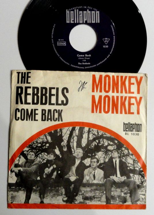 SI THE REBBELS monkey monkey GERMAN BEAT | Kaufen auf Ricardo