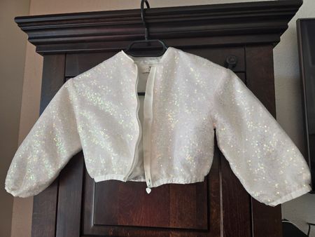 Glitzer Jacke, Girls Collection, Grösse 104, Top Zustand