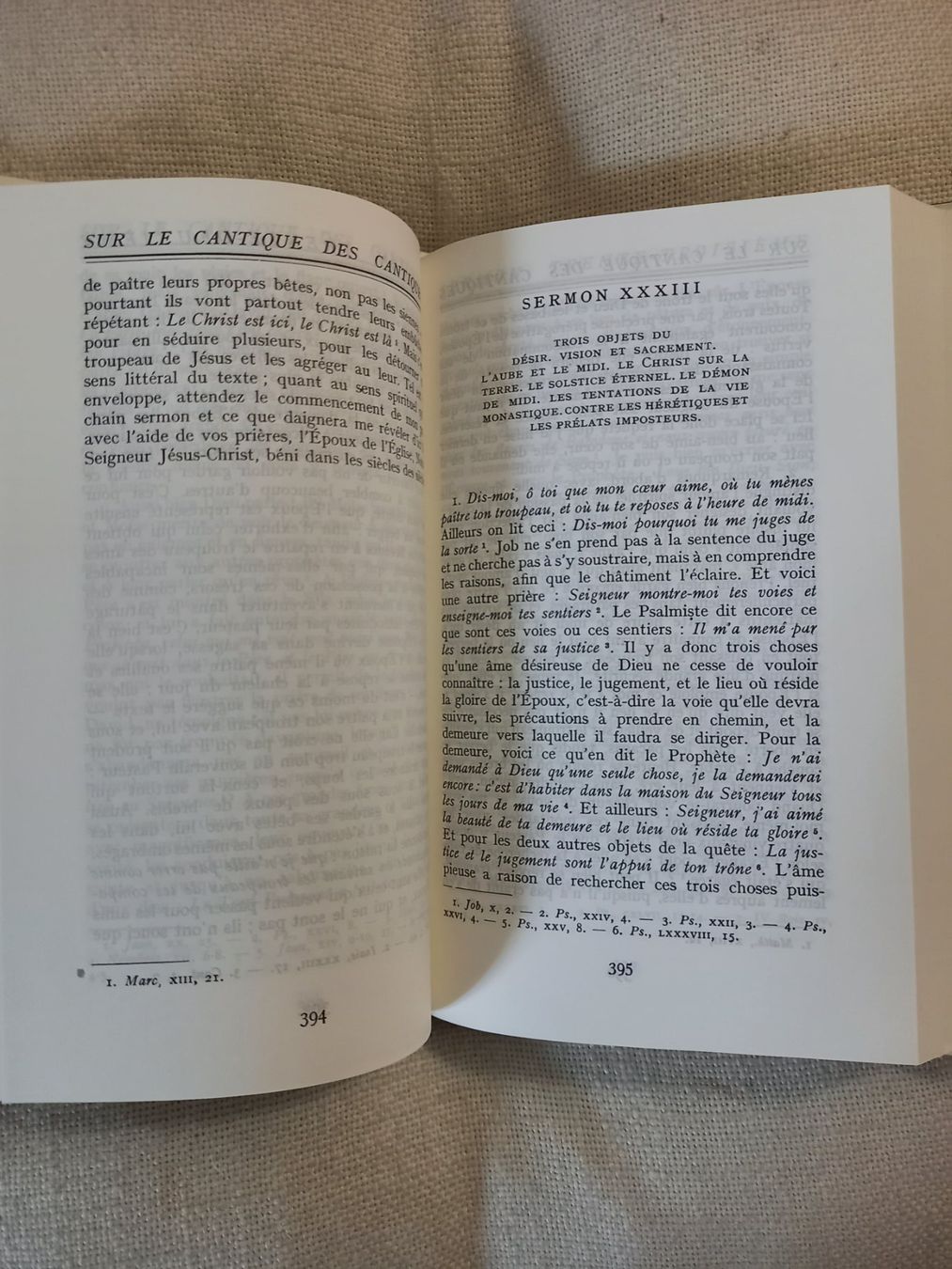 Libri: Oeuvres mystiques de saint Bernard – Usato da Neuchâtel venduto da Dualseele 4