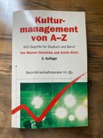 Kulturmanagement von A-Z Buch