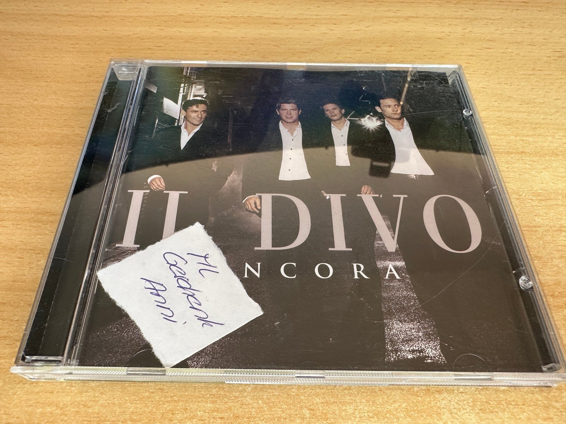 CD: D4 Il Divo – Ancora – Usato da Rikon im Tösstal venduto da Alpenmutz