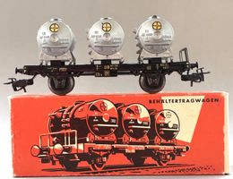 Märklin 4520.1 DB Behältertragwagen Bayer Blech 1959