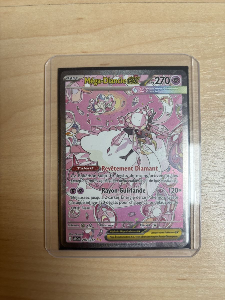 Pokémon Carte collezionabili: Pokemon - Méga-Diancie EX 282/217 Alternative - ME2.5 FR – Nuovo e nell'imballaggio originale da Blonay venduto da Emixam_78
