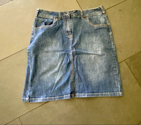 Jeans-Rock Gr. 38