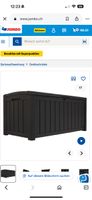 Keter Glenwood Kissenbox Anthrazit | 127× 65 × 58cm |