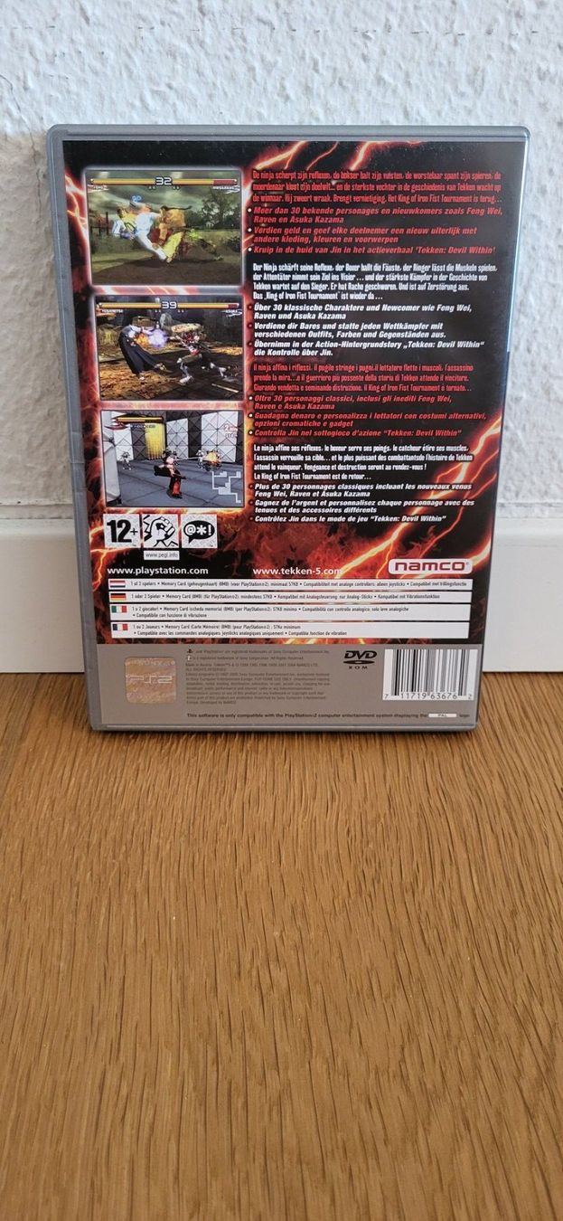 Sony Giochi: PS2 - Tekken 5 – Usato da Münsingen venduto da DigitaleSpielecke 1