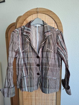 Veste blazer carreaux Gérard Darel taille 40 chic