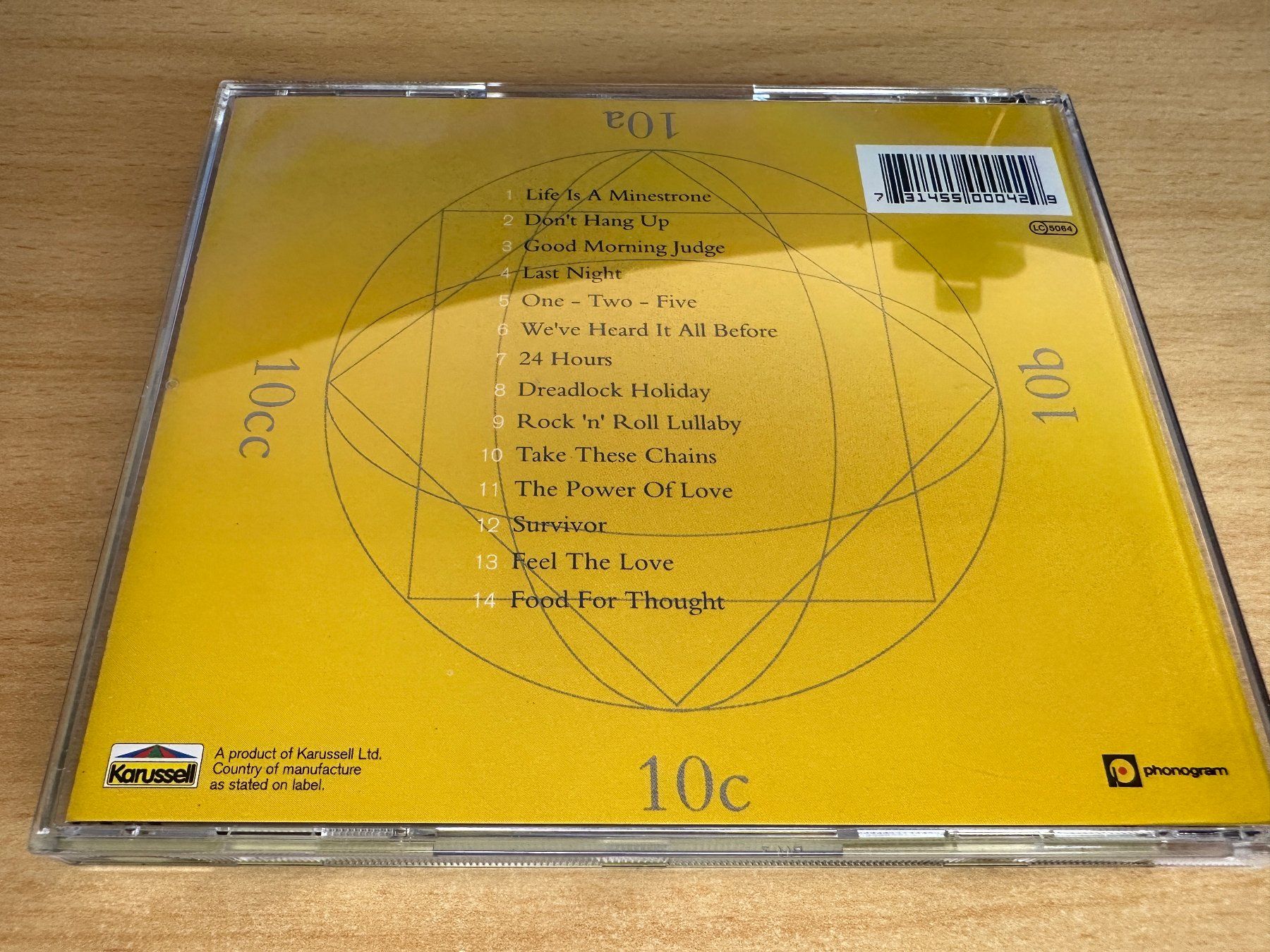 CDs: 10cc – Food For Thought – Gebraucht aus Rikon im Tösstal von Alpenmutz 1