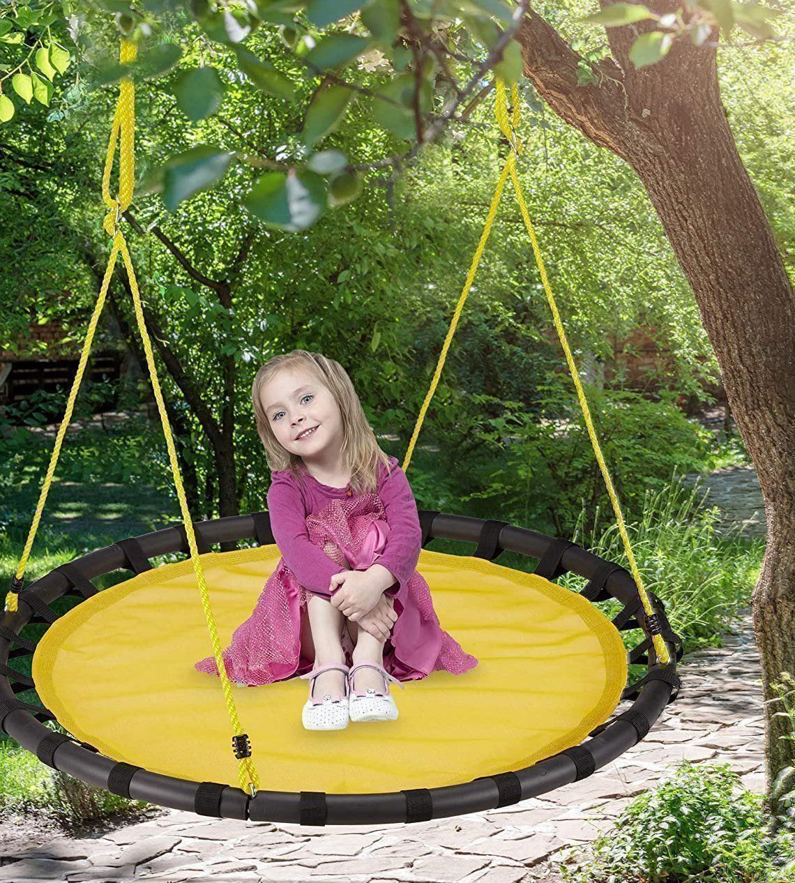 Sonstige Gartenschaukeln: Nestschaukel 120 cm Durchmesser 100 kg – Neu und originalverpackt aus Beckenried von angel-mountain 2